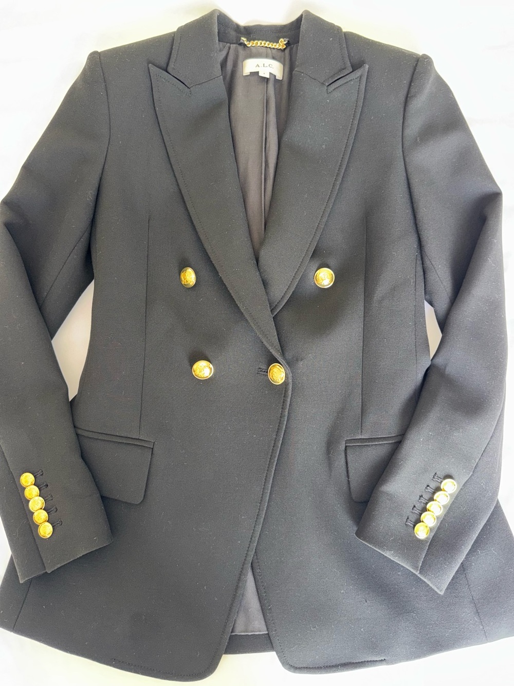 A.L.C. Women's Sedgwick Double-Breasted Blazer - Size 2